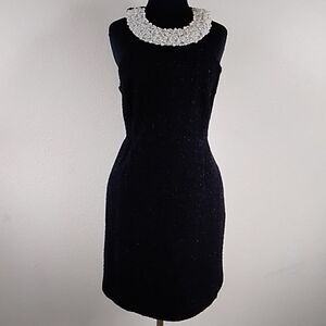 INC International Concepts Black Dress 1960 style